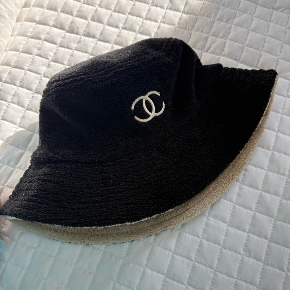 Chanel Fluffy Bucket Hat